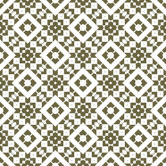Abstract geometric pattern. A seamless background, vintage texture.	