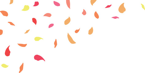 背景素材_花吹雪_赤