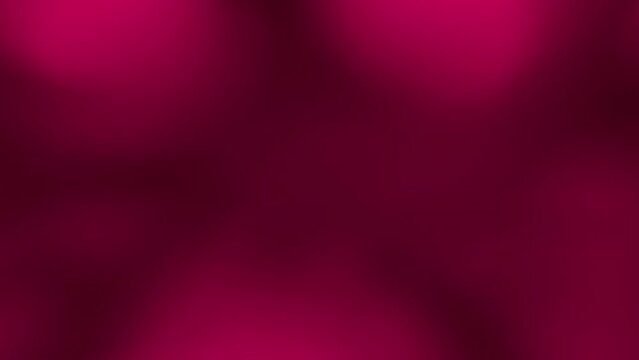 Viva Magenta light leaks on a black background with bokeh effect for video stylization, transitions. Light abstraction background