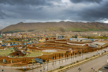 Obraz premium Landscape of city, Duhok, Iraq