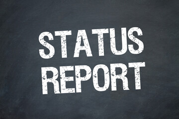 Fototapeta premium Status Report 