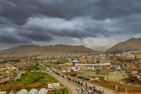 Landscape of city, Duhok, Iraq