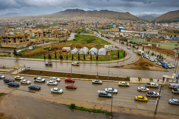 Landscape of city, Duhok, Iraq