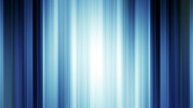 Seamless Loop Artistic Dark Blue light Color Gradient Strips Glowing Vertical Lines Motion Abstract Background. 4k Glow Vertical Strip Moving Abstract Background Animation. Blue Curtains Animation