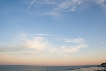 sky over sea 