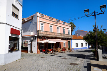 Odeceixe streets, Aljezur, Faro district, Algarve, Portugal