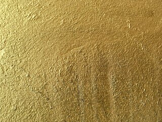 texture of the gold surface 