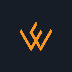 WF logo font design for your name, brand and product