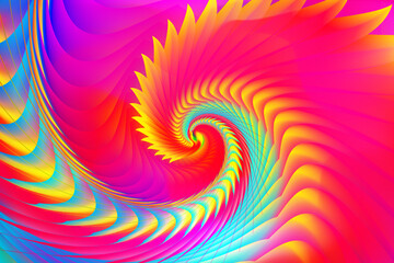 Vibrant Gradient Background. Abstract Color Wave EPS vector