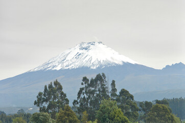 Fototapeta premium Cotopaxi volcano in Ecuador