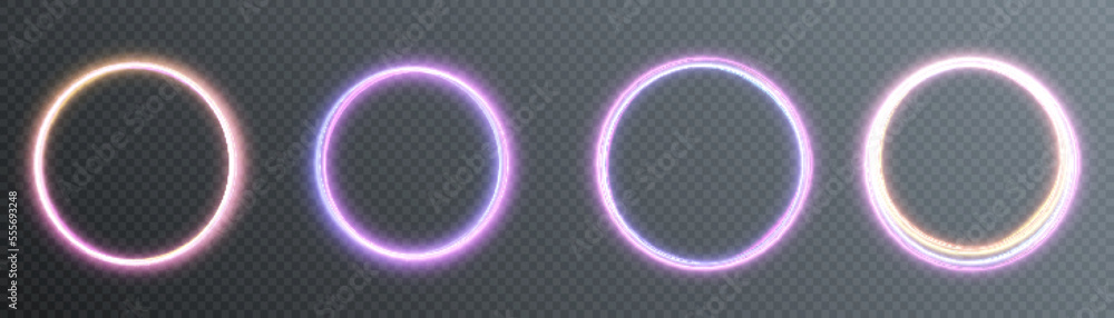 Fototapete round shiny background with a slight glow. abstract frame background. vector eps10.