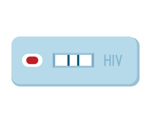 hiv test design - obrazy, fototapety, plakaty