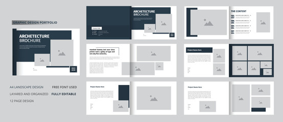 Architecture Brochure, Modern Architecture Brochure