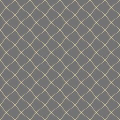 Geometric dotted vector pattern. Seamless abstract gray and golden modern texture for wallpapers and backgrounds