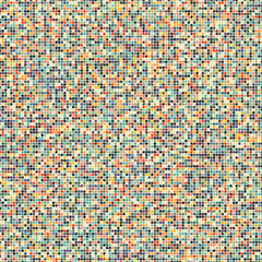 Fototapeta premium Color checkered squares background abstract illustration