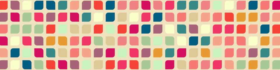 Color checkered squares background abstract illustration