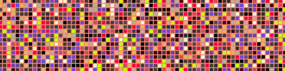 Color checkered squares background abstract illustration