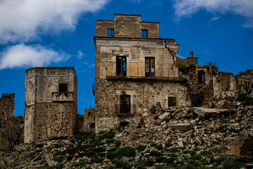 Craco the ghost town of Basilicata
