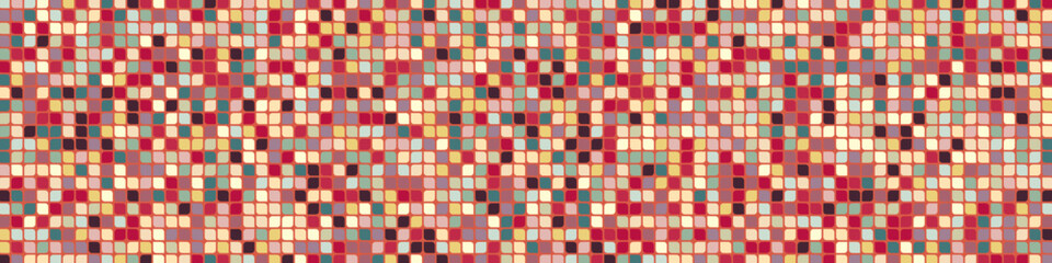 Color checkered squares background abstract illustration