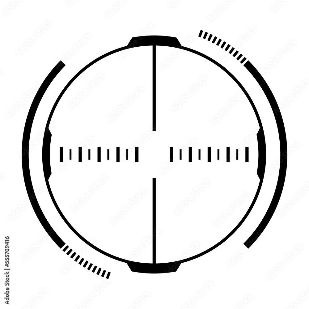Poster sci-fi hub futuristic. fantastic circle shape technology abstract frame element.