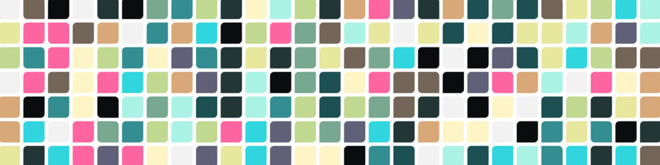 Color checkered squares background abstract illustration