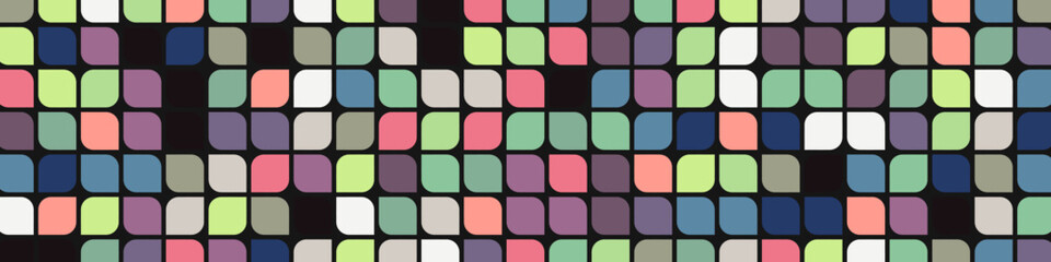 Color checkered squares background abstract illustration