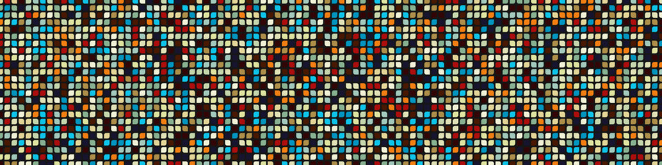 Color checkered squares background abstract illustration