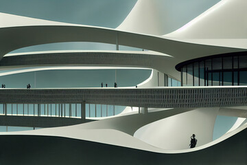 Fototapeta premium City of the future