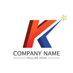  Letter K logo icon illustration design template.Graphic Alphabet Symbol for business finance logotype. Graphic Alphabet Symbol for Corporate Business Identity.