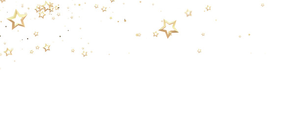 Obraz premium Festive christmas card. Isolated illustration white background..Holiday golden decoration, glitter frame isolated