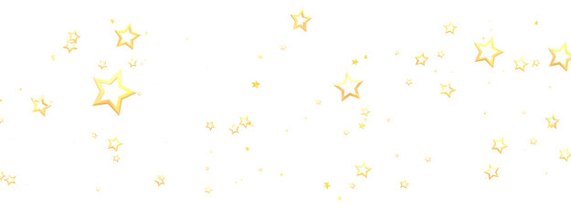 Glossy 3D Christmas star icon. Design element for holidays.