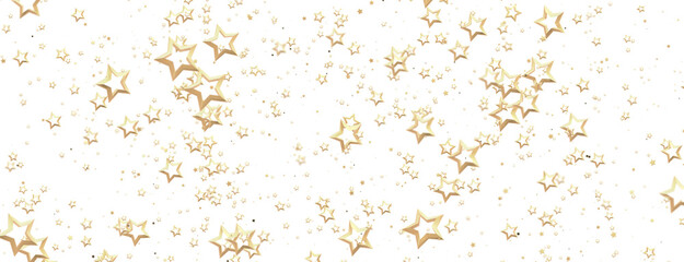 Fototapeta na wymiar stars. Confetti celebration, Falling golden abstract decoration for party, birthday celebrate,