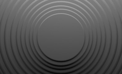 3D Grey Round Podium Product Display Stand Exhibition Promotion Social Media