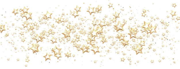 Glossy 3D Christmas star icon. Design element for holidays.