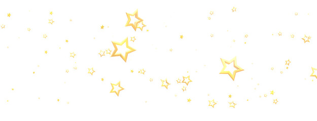 Glossy 3D Christmas star icon. Design element for holidays.