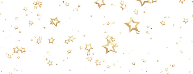 Glossy 3D Christmas star icon. Design element for holidays.