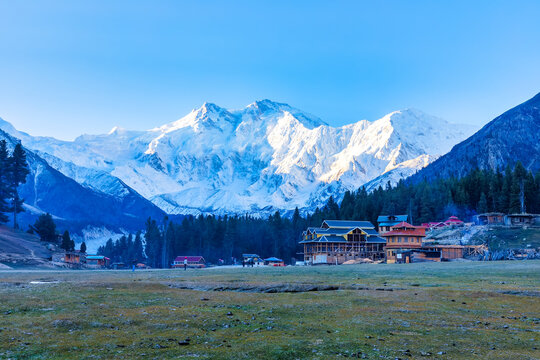 heaven on earth,Nanga Parbat from Fairy Meadows,Gilgit-Baltistan, Pakistan,