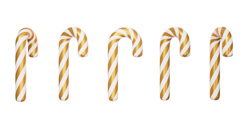 Fototapeta premium 3d candy canes
