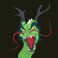 The dragon, a mythological being that appears in various forms in various cultures around the world.