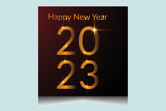 happy new year 2023 background design