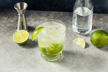 Boozy Refreshing Guaro Sour Cocktail