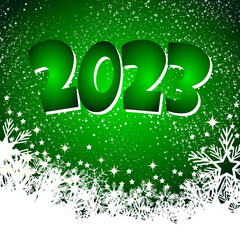 2023 – Meilleurs vœux – Happy New Year - 555722005