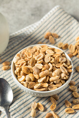 Dry Organic Roasted Peanuts