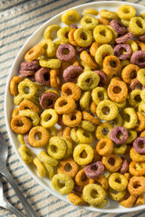 Homemade Fruity Fruit Loop Cereal