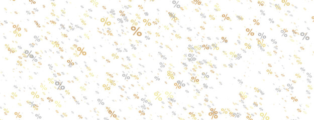 percent shopping digital in hand 3d.