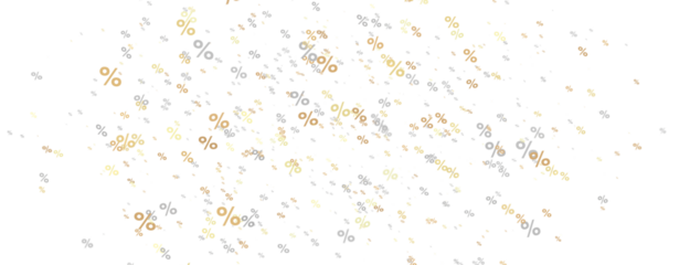 sale digital percent in hand