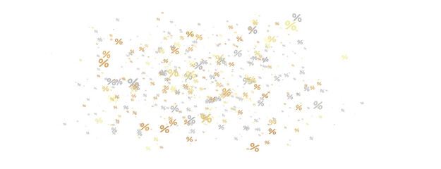 Blurred sale background.