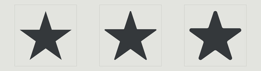 Obraz premium Retro futuristic elements for design. Retro futuristic graphic ornaments. Elements for graphic decoration. Stars, starburst . Vector illustration