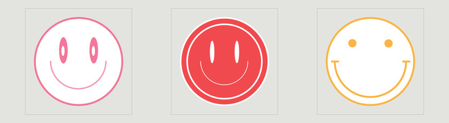 Brutalism shapes. Trendy geometric postmodern figures. Elements for graphic decoration. Anti-design. Vector illustration