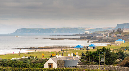 September Coastal View from Whitehills towards Banff on the Moray Coast